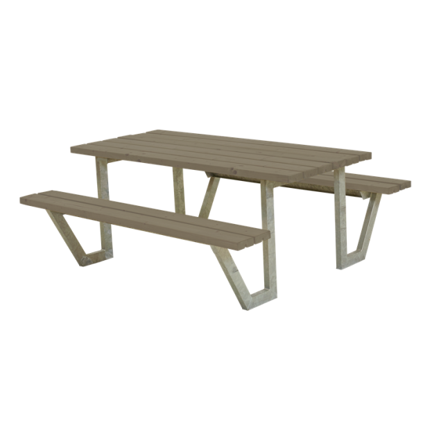 Plus Wega Bord/Bnkest - 177 cm - Grbrun