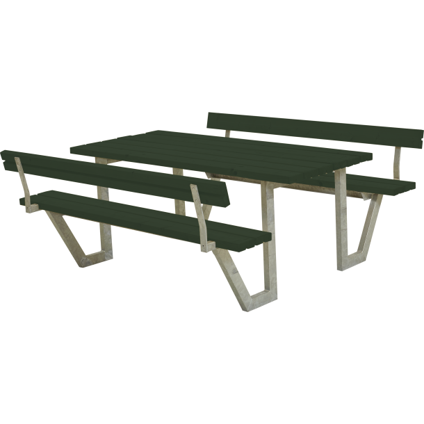 Wega Bord/Bnkest m/2 rygln - 177 cm - Grn