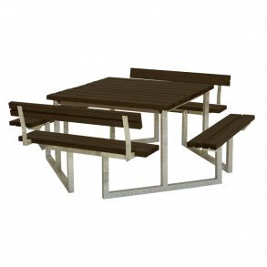 Plus Twist Bord/Bnkest m/2 rygln - 204 cm - Sort