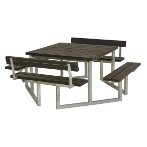 Twist Bord/Bnkest m/2 rygln - 204 cm - ReTex - Sort