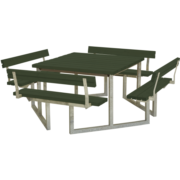 Twist Bord/Bnkest m/4 rygln - 227 cm - Grn