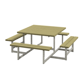 Picnic Bord/Bnkest - 200 cm - Trykimprgneret