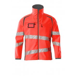 MASCOT SOFTSHELL JAKKE HI-VIS RD/MRK ANTRACIT