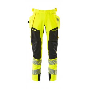 Mascot Buks Hngelommer, Strk Sort/Hi-Vis Gul