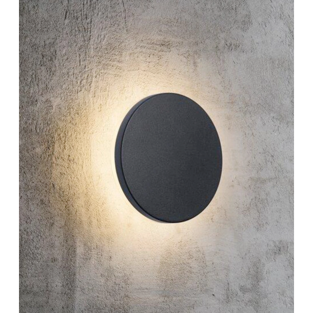 NORDLUX VGLAMPE UDENDRS ARTEGO RUND LED SORT