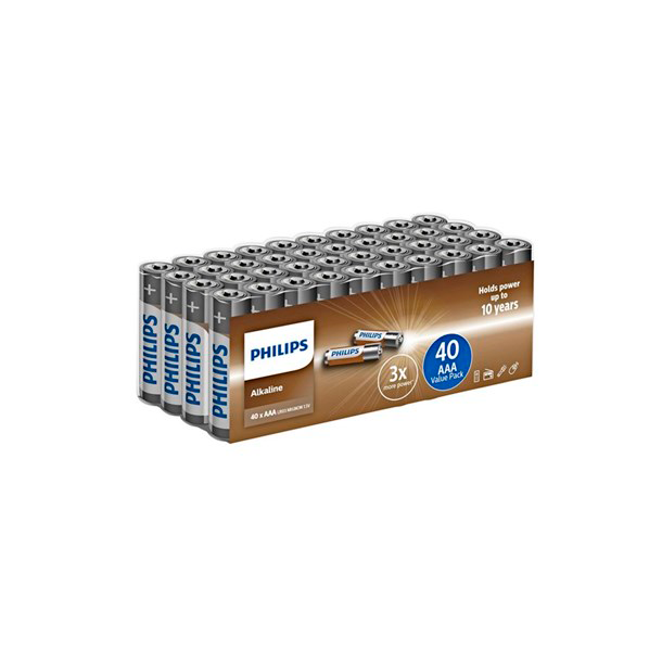 PHILIPS BATTERI ALKALINE AAA