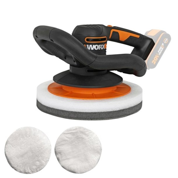 WORX 20V POLERMASKINE U/BATTERI OG LADER