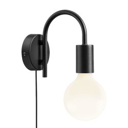 NORDLUX VGLAMPE PACO E27 SORT