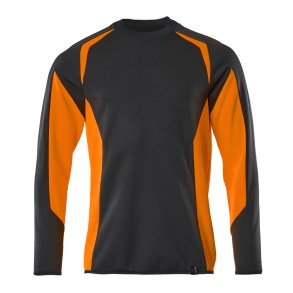 MASCOT® ACCELERATE SAFE Sweatshirt mrk marine/ hi-vis orange