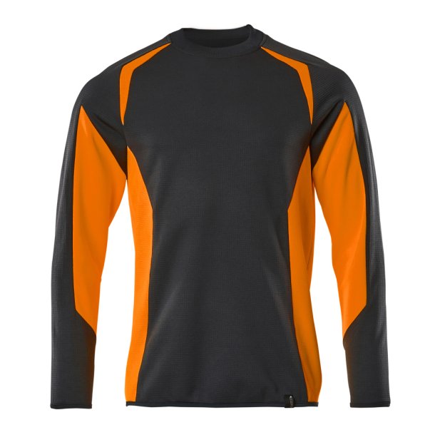 MASCOT&reg; ACCELERATE SAFE Sweatshirt mrk marine/ hi-vis orange