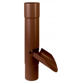 PLASTMO BRUN 75MM VANDUDVISER M/KLAP