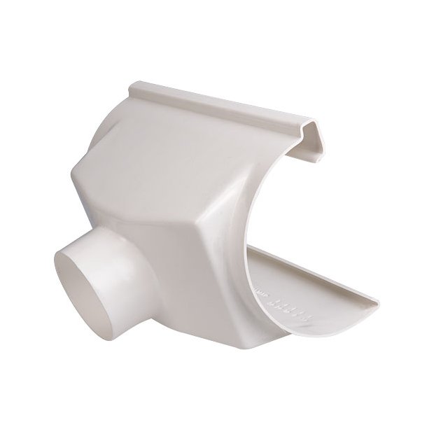 Plastmo Hvid Nr. 10/75 Expansionstudstykke