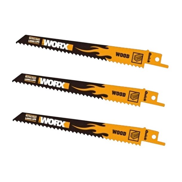 WORX GRENSAVKLINGER, 3 STK PASSER TIL WG894E