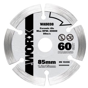 WORX RUNDSAVKLINGE 85MM, 60T, DIAMANT