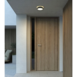 NORDLUX VGLAMPE SORT OLIVER ROUND LED