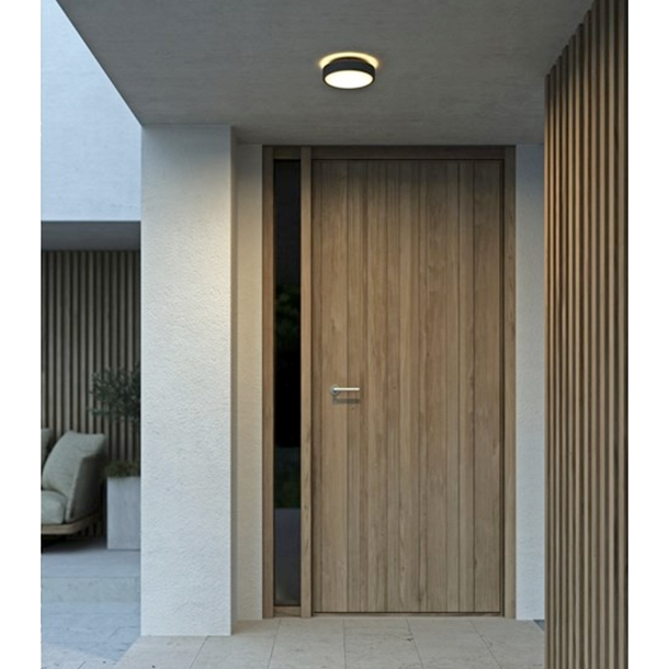 NORDLUX VGLAMPE SORT OLIVER ROUND LED