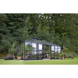 Juliana Grand Oase 25,6m&sup2; antracit m/ 3 mm hrdet glas