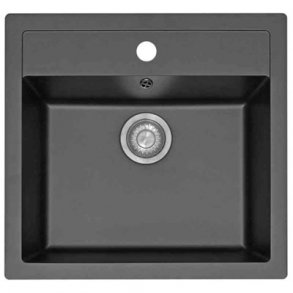 Tectonite vask 1 kumme med bagplade - 530 x430 mm.