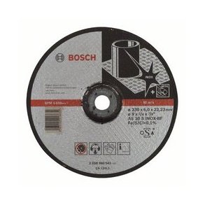 BOSCH SKRUBSKIVE 230X6MM INOX