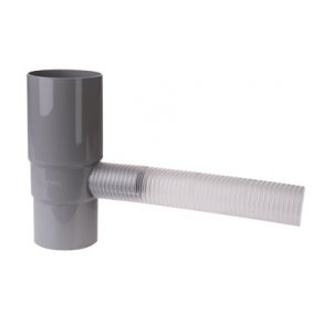 PLASTMO GR 75MM VANDUDTAG M/FLEXSLANGE