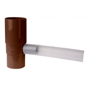 PLASTMO BRUN 75MM VANDUDTAG M/FLEXSLANGE