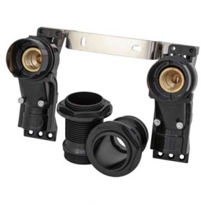 Koblingsdse PEX dobbelt 15 mm x 1/2