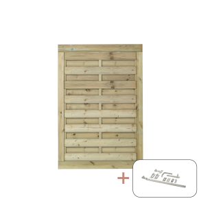 Bergen Enkeltlge inkl. beslag - 100×150 cm