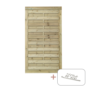 Bergen Enkeltlge inkl. beslag - 100×180 cm