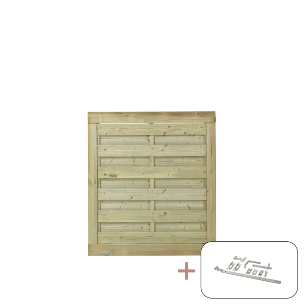 Newline Enkeltlge inkl. beslag - 100&times;110 cm