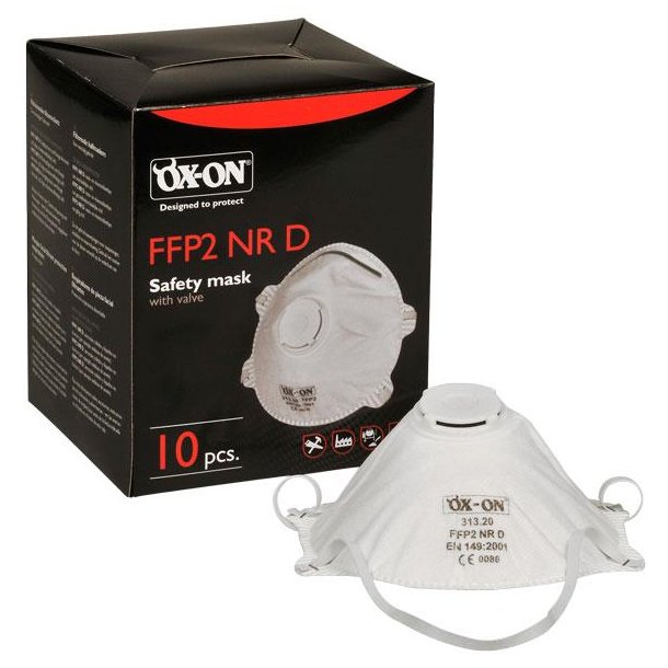 OX-ON MASK FFP2NR D W/VALVE