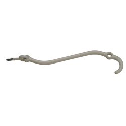 PN STORMKROG 128MM P.LAK HVID