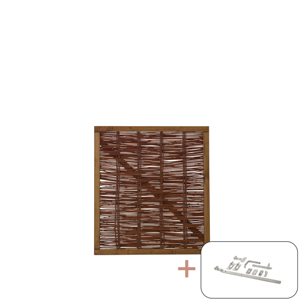 Pil Enkeltlge inkl. beslag - 90&times;100 cm