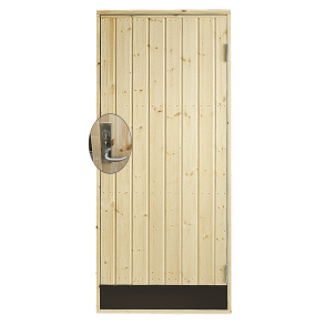 Udhusdr panel inkl. karm/montagest - HU - 78,6×187,8 cm