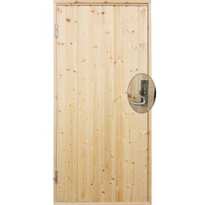 Udhusdr std. panel inkl. karm/montagest - VU - 88,6×197,8 cm