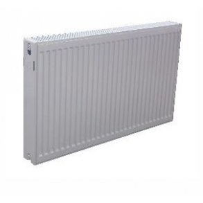 RADIATOR 60 CM X 100 CM DOBBELT KONVEKTOR HVID