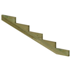 Plus Trappevange 5 trin  (trindybde 39 cm)