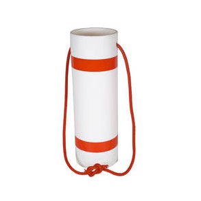 LANGTGODSAFMRKER MED REFLEKS RD/HVID