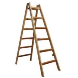 JUMBO WIENERSTIGE MASSIV TR 2X6 TRIN 164 CM OLIERET