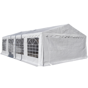 Hvidt partytelt 5x8m