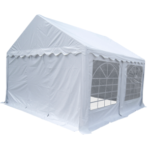 Hvidt partytelt 5x4m