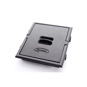 Stbejernsdr sort til indendrs brug 252x283x52mm