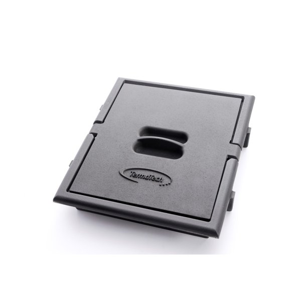 Stbejernsdr sort til indendrs brug 252x283x52mm