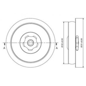 150 Renselem til T-stykke