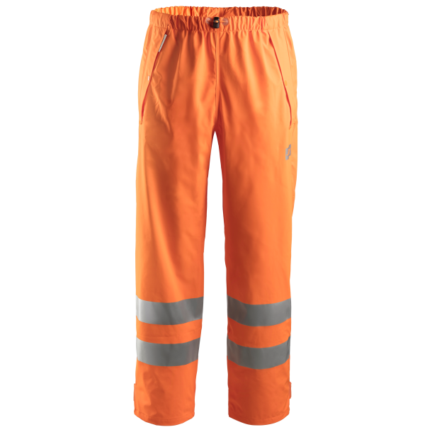 Snickers 8243 High-Vis PU Regnbukser, klasse 2