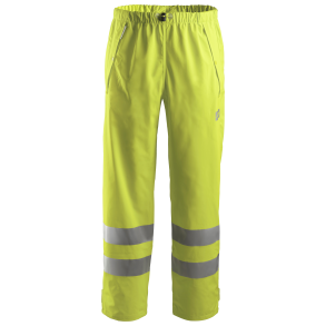 Snickers 8243 High-Vis PU Regnbukser, klasse 2