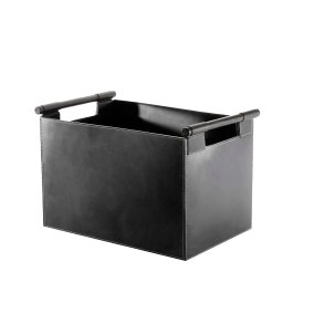 Brndeholder lder - firkantet H:28cm L:45 B:30