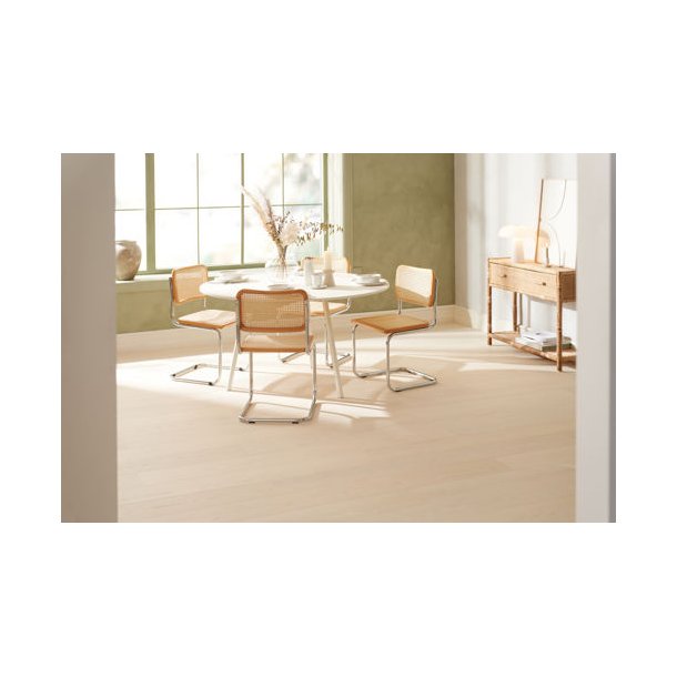 Timberman Slotsplank Ask Prime Brstet Ultramat Lak Hvid