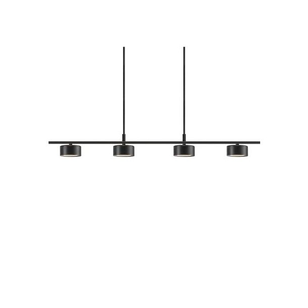 NORDLUX Clyde Sort 4-Skinne