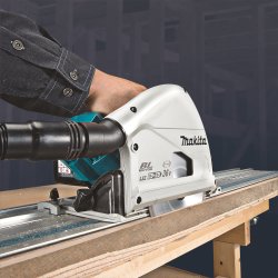 Makita DYKSAV 2X18V 165MM DSP600Z U/AKKU &amp; LADER, 