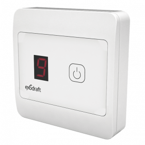 Manuel/Automatisk Styring Exodraft EFC 18 til rgsuger